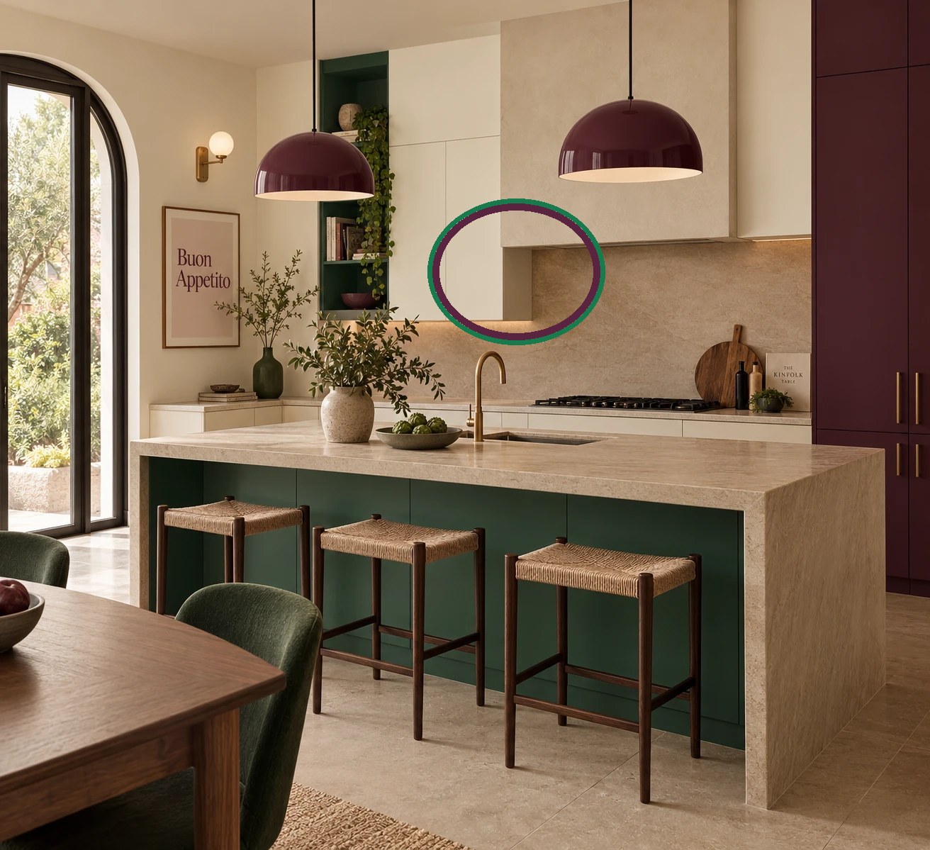 AI generated kitchen, first try