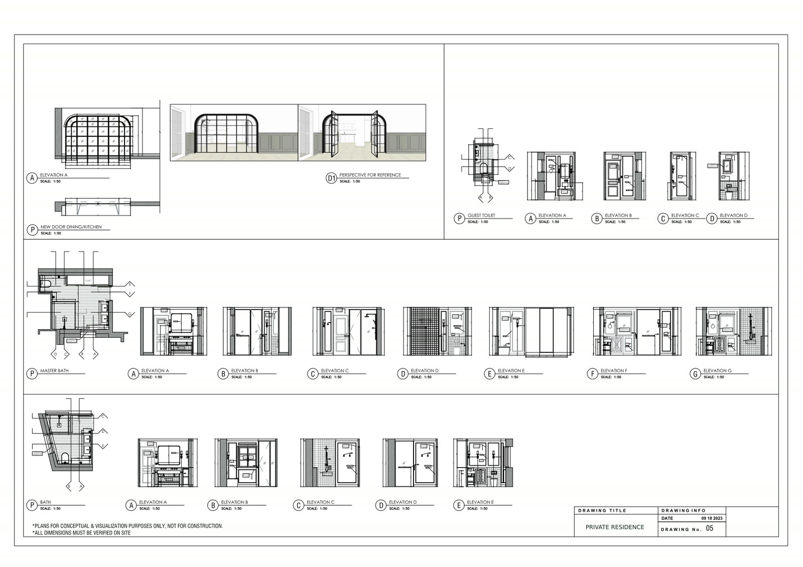 Final set, sheet 5