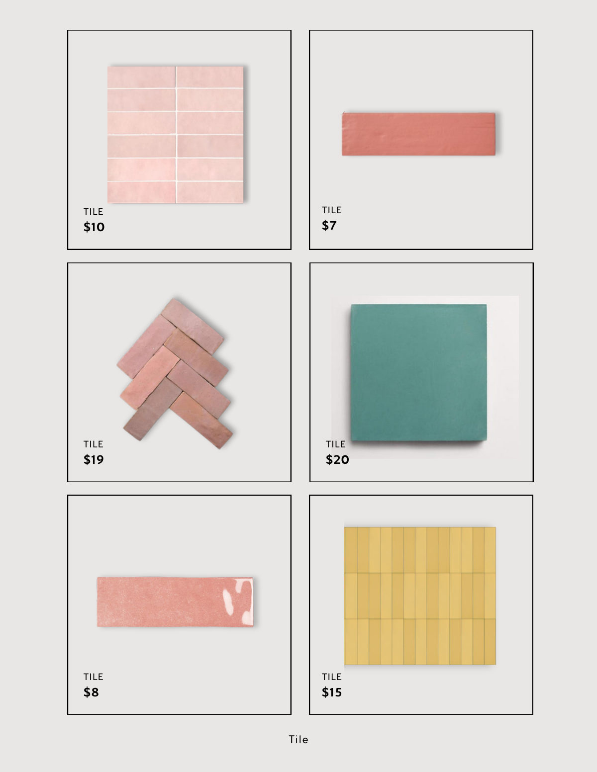 Catalog page 21: fittings listed with supplier and price