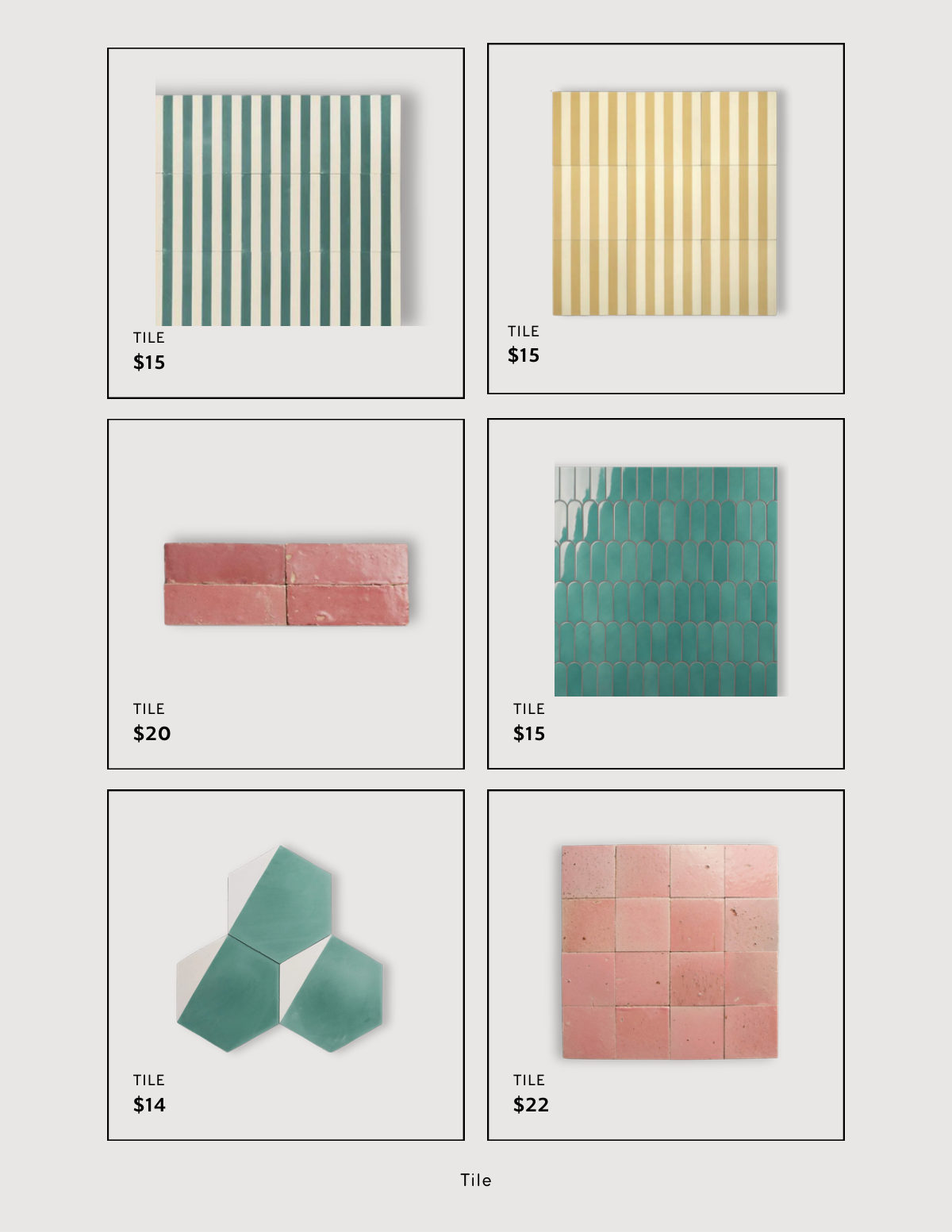 Catalog page 22: fittings listed with supplier and price