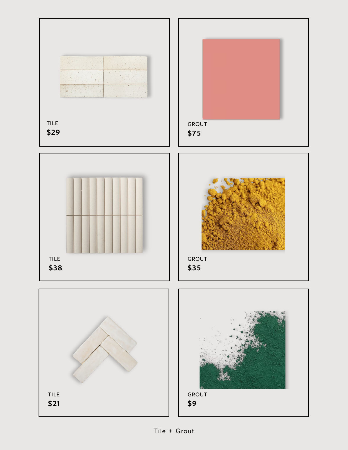 Catalog page 24: fittings listed with supplier and price