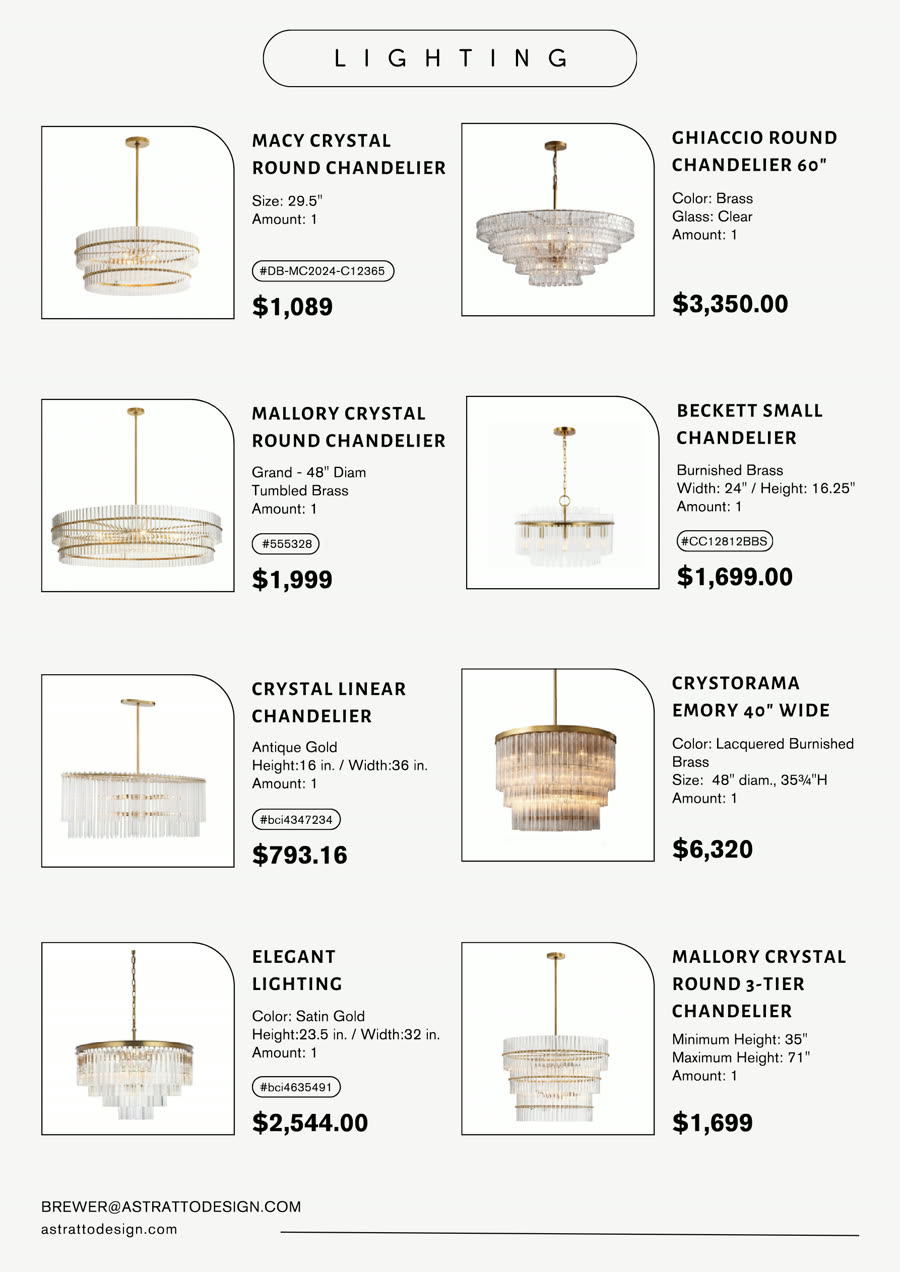 Catalog page 4: fittings listed with model number, dimensions, supplier and price