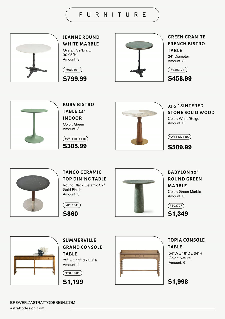 Catalog page 9: fittings listed with model number, dimensions, supplier and price